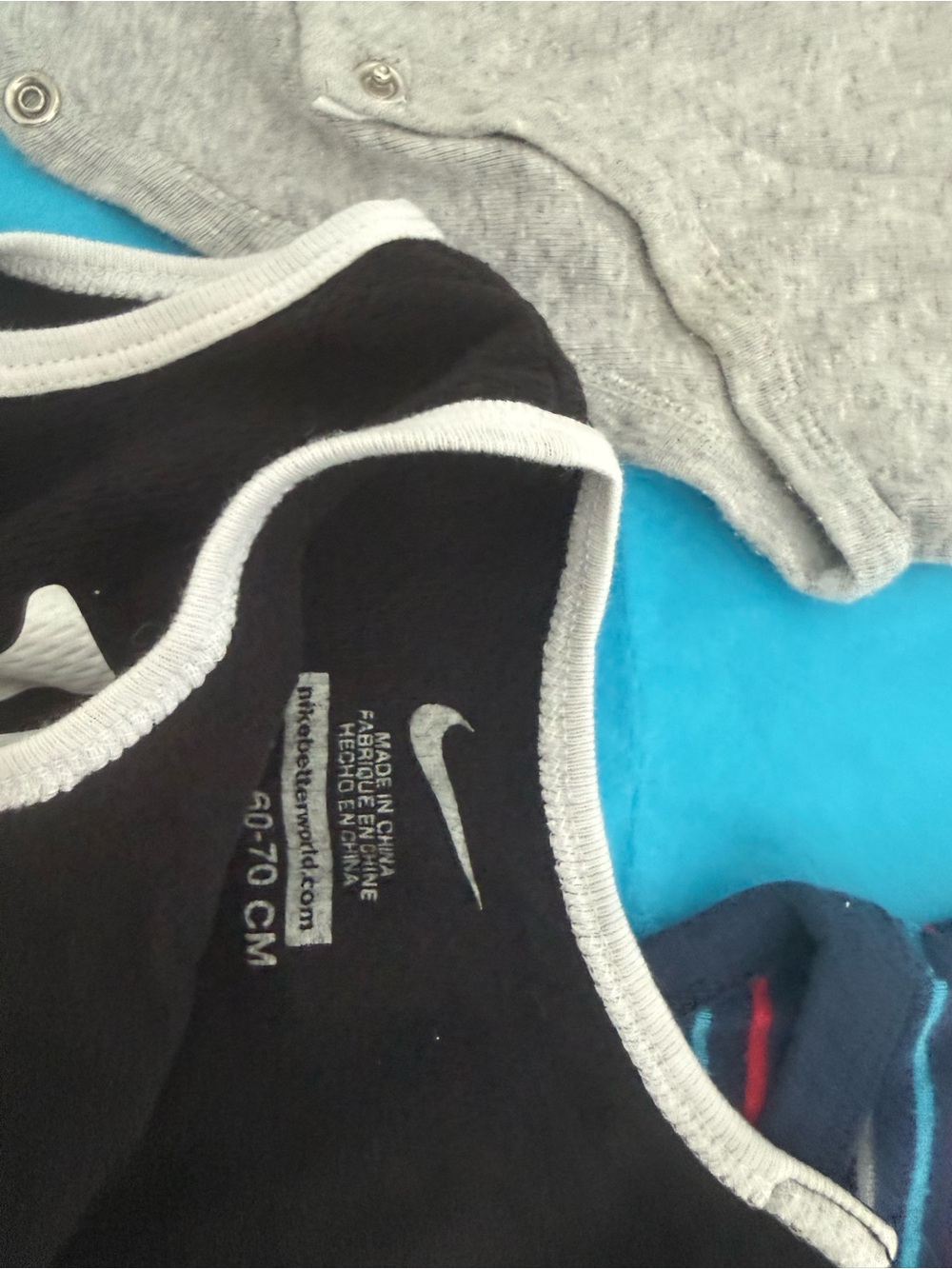 Nike Black Tank Top with White Trim